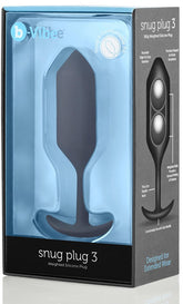 b-Vibe Snug Plug 3 Anal Training Butt Plug - - Butt Plugs